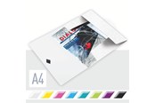 Mapper en Klemborden - Leitz WOW 3-Klepsmap, PP Wit - 45990001