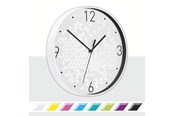 Decoratie - Leitz WOW Stille Wandklok Wit - 90150001