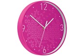 Decoratie - Leitz WOW Stille Wandklok Roze - 90150023