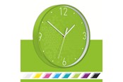 Decoratie - Leitz WOW Stille Wandklok Groen - 90150054