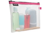 Vrije tijd & Reizen - Leitz WOW Waterafstotende Cosmetica Reisetui Roze - 40140023