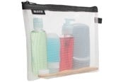 Vrije tijd & Reizen - Leitz WOW Waterafstotende Cosmetica Reisetui Zwart - 40140095