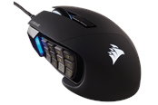 Muis - Corsair SCIMITAR RGB ELITE MMO - Zwart - Gaming muis - Optisch - 17 knoppen - Zwart met RGB-licht - CH-9304211-EU