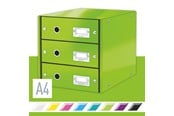 Archivering & Opslag - Leitz Click & Store WOW Ladekast (3 laden) Groen - 60480054
