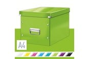 Archivering & Opslag - Leitz Click & Store WOW Kubus Grote Opbergdoos Groen - 61080054