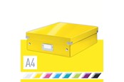 Archivering & Opslag - Leitz Click & Store WOW Middelgrote Opbergdoos Geel - 60580016