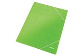 Mapper en Klemborden - Leitz WOW 3-Klepsmap, Karton Groen - 39820054