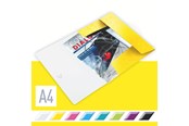 Mapper en Klemborden - Leitz WOW 3-Klepsmap, PP Geel - 45990016