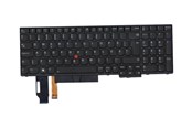 Toetsenbord - Lenovo Lite-On - Notebook replacement keyboard - Fins - Zwart - 01YP705