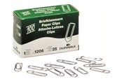 Bureau-accessoires - DURABLE Briefklammern 26mm verzinkt 100 Stück - 1206-25