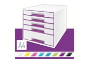 Archivering & Opslag - Leitz WOW CUBE Ladenblok Paars - 52142062
