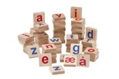 Houten speelgoed - Krea Small Letters With Magnet - 257a