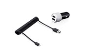 Mobiel - Adapters & Opladers - Just Mobile Highway Max with Micro USB - Car Charg - CC-168S