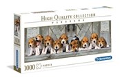 Puzzels - Clementoni 1000 stuks Hoge Kwaliteit Collectie Panorama BEAGLES Vloer - 39435