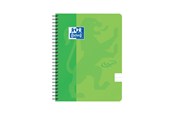 Schrijfblokken, formulieren en notitieboekjes - Oxford Touch Notebook A5 ruled 7 mm soft touch Cover twin-wire 180 pages - 400118803