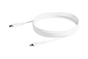 Beelscherm- en tv-kabel - StarTech.com 2m / 6.6ft USB-C Aan Lightning Cable - MFi Certified - Wit - Lightning cable - Lightning / USB 2.0 - 2 m - RUSBCLTMM2MW