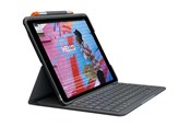 Toetsenbord - Logitech Slim Folio iPad 10.2" (7e generatie) - VK - Keyboard and folio case - Engels (VK) - Grijs - 920-009480