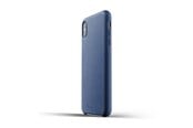 Mobiel - Covers & Cases - Mujjo Volledig leren hoesje voor iPhone XS Max - MUJJO-CS-103-BL