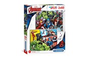 Puzzels - Clementoni Puzzle The Avengers 2x60st. - 21605