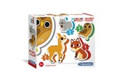 Speelgoed voor baby's - Clementoni My First Puzzles - Forest animals - 20814