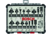 Router - Bosch Bosc Fräsersatz 15 pcs Mixed 1/4" shank | 26070174 - 2607017473
