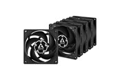 Case Fan - Arctic P8 PWM PST (5 pcs Value Pack) - Case ventilator - 80mm - Black - 23 dBA - ACFAN00154A