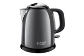 Waterkoker - Russell Hobbs Waterkoker Kleuren Plus 24993-70 Mini - Grijs - 2400 W - 24993-70