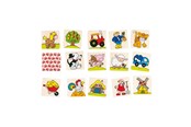 Bordspellen, Kaartspellen & Dobbelspellen - Goki Memo Farm - 56890