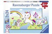 Puzzels - Ravensburger Unicorn 2x24p - 78288