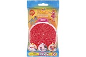 Creatief spelen - Hama Strijkkralen-Rood Neon (035) 1000 stuks. - 207-35