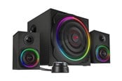 PC - Luidspreker - Speed-Link SPEEDLINK GRAVITY Carbon RGB - 2.1-channel - SL-830100-BK