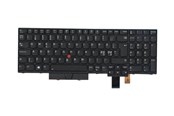 Toetsenbord - Lenovo Lite-On SN8361BL - Notebook replacement keyboard - Noords - Zwart - 01HX298
