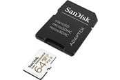 Geheugenkaart - SANDISK MAX Endurance microSD/SD - 100MB/s - 64GB - SDSQQVR-064G-GN6IA