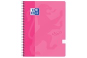 Schrijfblokken, formulieren en notitieboekjes - Oxford Touch Notebook A4 squared 5 mm soft touch cover twin-wire 140 pages - 400118802