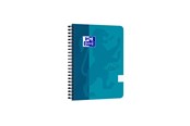 Schrijfblokken, formulieren en notitieboekjes - Oxford Touch Notebook A5 squared 5 mm soft touch cover twin-wire 180 pages - 400104100