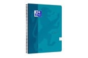 Schrijfblokken, formulieren en notitieboekjes - Oxford Touch Notebook A4 squared 5 mm soft touch cover twin-wire 140 pages - 400103996