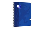 Schrijfblokken, formulieren en notitieboekjes - Oxford Touch Notebook A4 ruled 7 mm soft touch Cover twin-wire 180 pages - 400103994