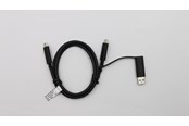USB-kabel - Lenovo USB-C-kabel met dongle TP - FRU03X7470