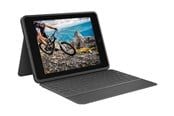 Toetsenbord - Logitech Rugged Folio - Toetsenbord and folio case - UK Engels - Keyboard and folio case - Engels (VK) - Zwart - 920-009319