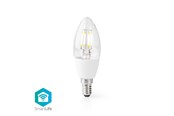 Smart Home - Nedis Smart LED-lamp | E14 | C37 | 5 W | 400 lm | - WIFILF10WTC37