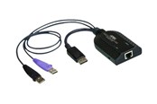 Repeater & zendontvanger - ATEN KA7169 USB DisplayPort Virtual Media KVM Adapter with Smart Card Support - KA7169-AX