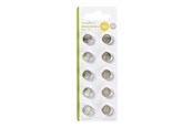 Batterij - Nedis BAAKLR4410BL - Batterij - 10 x LR44 - Alkaline - BAAKLR4410BL