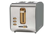Broodrooster - Nedis Broodrooster KABT510EGY - toaster - grey - KABT510EGY