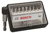 Boren en bits - Bosch BITSSÆT S3 T8 - 40 XH QH 25MM 9 STK - 2607002562