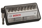 Boren en bits - Bosch BITSSÆT ROBUSTLINE L1 XH PH/PZ/TX 18 STK - 2607002567