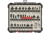 Gereedschap - Bosch OVERFRÆSERSÆT BLANDET HM 1/4 30 DELE - 2607017476
