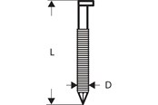 Gereedschap - Bosch SØM 34GR 2.9X50MM EFZ R 3000 STK - 2608200019