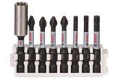 Boren en bits - Bosch BITSSÆT IMPACT PH-PZ-TX 50MM STHOLD 8ST - 2608522326