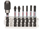 Boren en bits - Bosch BITSSÆT IMPACT PH/PZ/TX 50MM QUHOLD 8ST - 2608522327