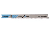 Decoupeerzaag - Bosch STIKSAVKLINGE U118A 50MM 3 STK METAL - 2608631511